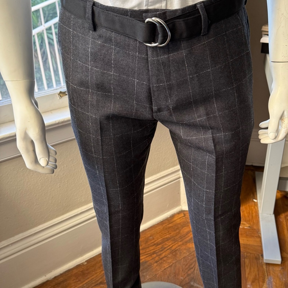 J. Crew Gray Plaid Men's Dress Pants